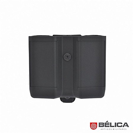 PORTA CARREGADOR DUPLO EM POLÍMERO BÉLICA