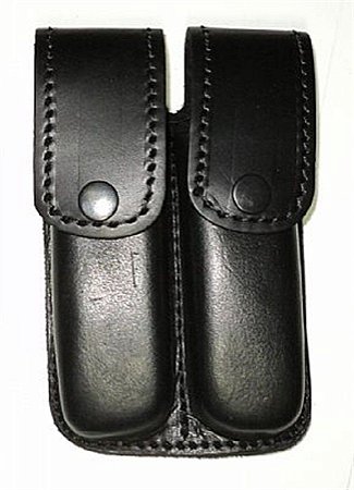 Porta Carregador Couro Duplo