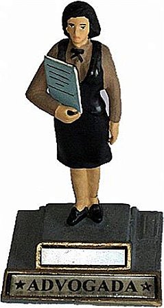 Boneca de resina Advogada