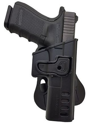 COLDRE GLOCK G17/G22 COM TRAVA + PADDLE SÓ COLDRES