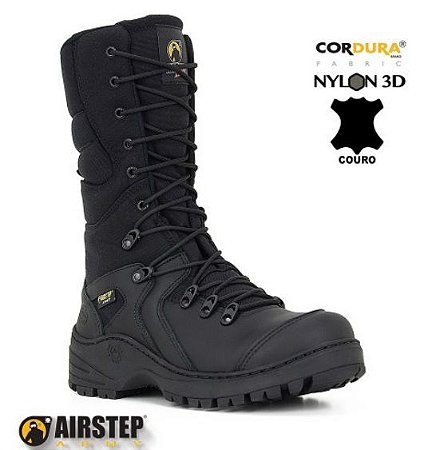 COTURNO MILITAR 8995-1. BLACK AIRSTEP