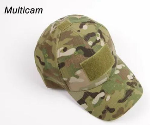 Boné  Tático Rip Stop Multicam
