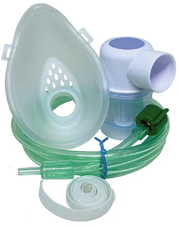Kit Micronebulizador Máscara Adulto Infantil Para Inalação Completo