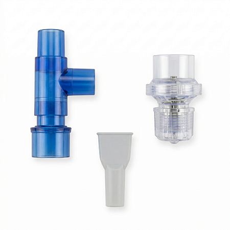 Kit Epap Cpap Exercício Respiratório Pulmonar Azul Rosa