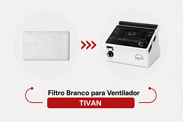 Filtro Branco para Ventilador Tivan