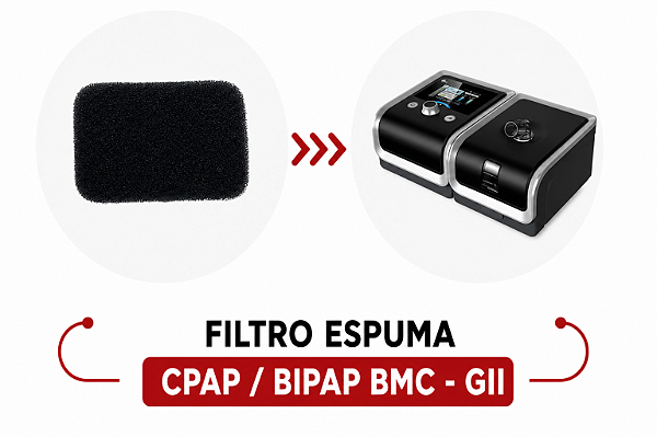 Filtro Espuma CPAP / BIPAP BMC - GII