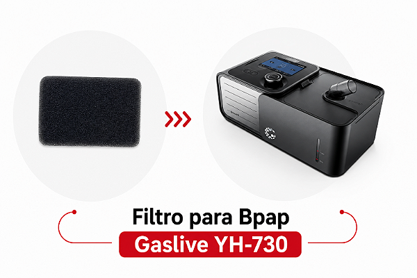 FILTRO BPAP GASLIVE YH-730 BREATHCARE