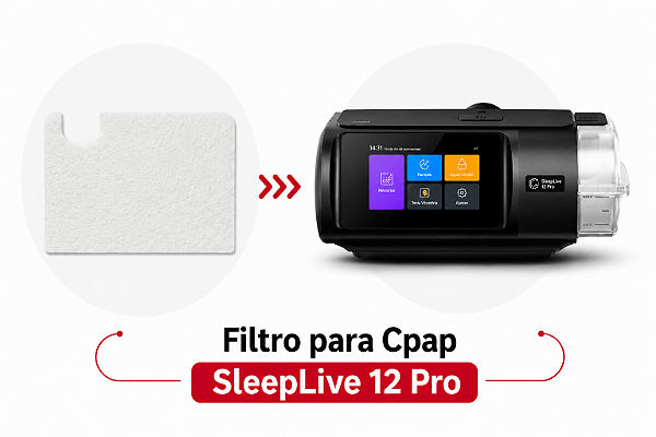 FILTRO CPAP SLEEPLIVE 12 PRO