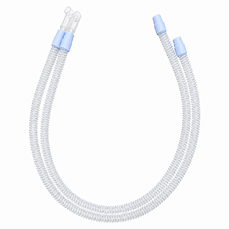 CIRCUITO RESPIRATÓRIO E PARA ANESTESIA EM SILICONE INFANTIL 15MM X 1,20M