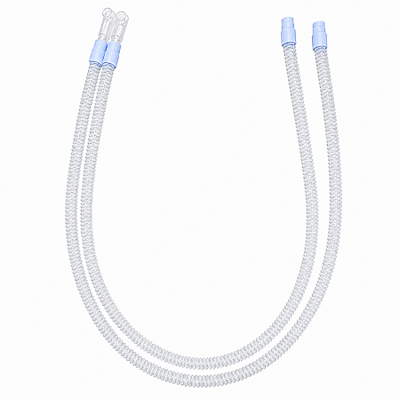CIRCUITO RESPIRATÓRIO E PARA ANESTESIA EM SILICONE INFANTIL 15MM X 1,50M