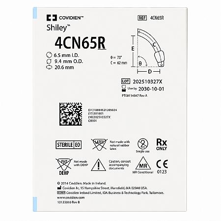 Cânula de Traqueostomia Shiley Flex 4CN65R TaperGuard Covidien