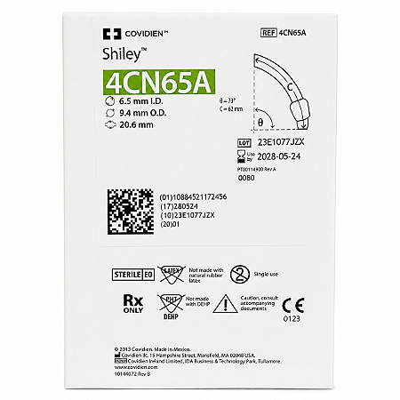 Cânula de Traqueostomia Shiley Flex 4CN65A TaperGuard Covidien