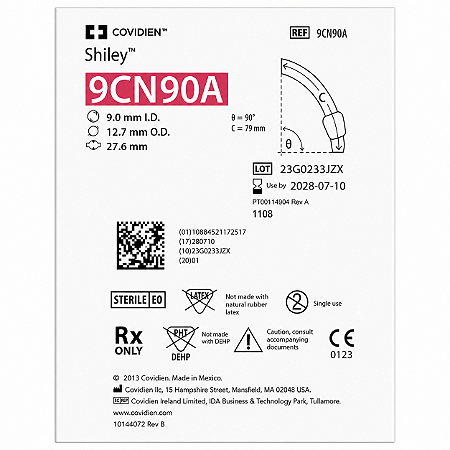 Cânula de Traqueostomia Shiley Flex 9CN90A TaperGuard Covidien