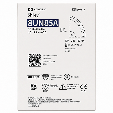 Cânula de Traqueostomia Shiley Flex 8UN85A Sem Cuff com Cânula Interna Descartável Covidien