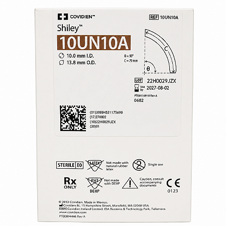 Cânula de Traqueostomia Shiley Flex 10UN10A Sem Cuff com Cânula Interna Descartável Covidien