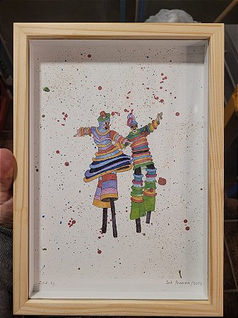 Ilustração "Pernaltas"