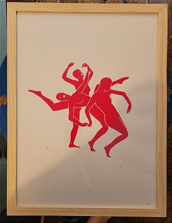 Série "movimento" - gravura "sem titulo"