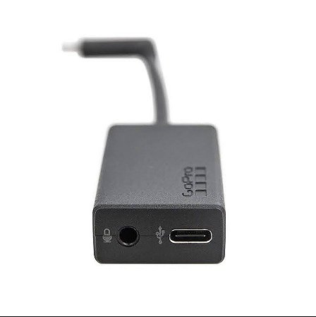 Adaptador De Microfone Original Gopro para 5, 6, 7, 8, e 9 - NSL STORE -  Ação e Aventura