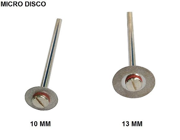 Micro disco diamantado com mandril PM