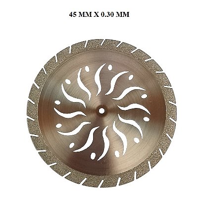Disco Diamantado para Troquel 45 mm x 0.30 mm