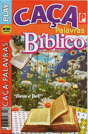 CAÇA PALAVRAS BIBLICO PLAY ED.43 - revistaria nova cultura