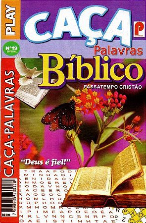 CAÇA PALAVRAS BIBLICO PLAY ED.43 - revistaria nova cultura