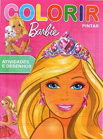 Barbie para colorir  Desenhos para colorir barbie, Colorir barbie, Páginas  para colorir para adultos