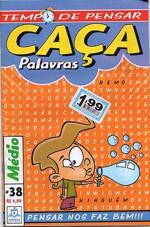 Livro Caça-palavras Ed.38 - Fácil - Infantil - Diversão