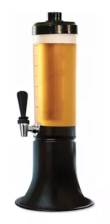 Kit 2 Torres de Chopp 2 Litros Com Copo Removível