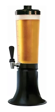 Kit 5 Torres de Chopp 2,5 Litros Com 2 Refil