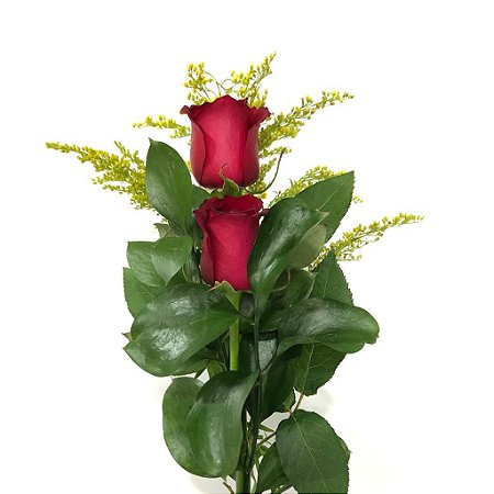 Buquê com 02 rosas un/2