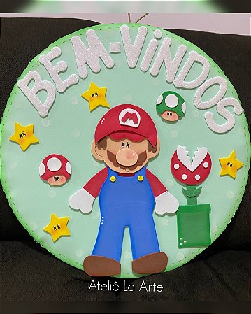 Guirlanda Super Mário