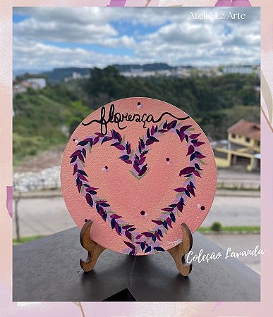 Mandala com tripé - Floresça