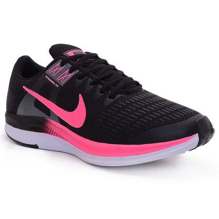 tênis nike rosa e preto