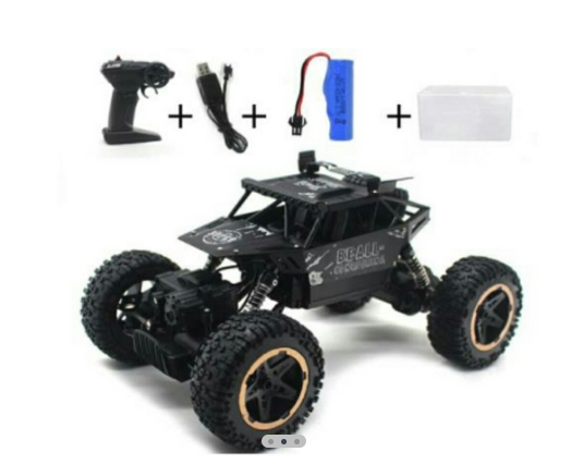 CARRO DE CONTROLE REMOTO 4X4 BAT. RECARREGÁVEL 28CM - GS Store