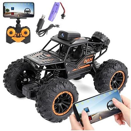 Carro de Controle Remoto com Câmera e Wifi Drift Off Road - GS Store