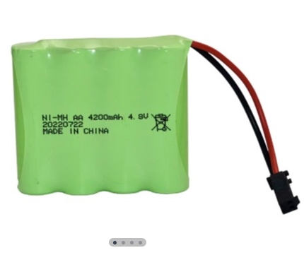 bateria para carrinho de controle remoto 4.8 v 2000ah