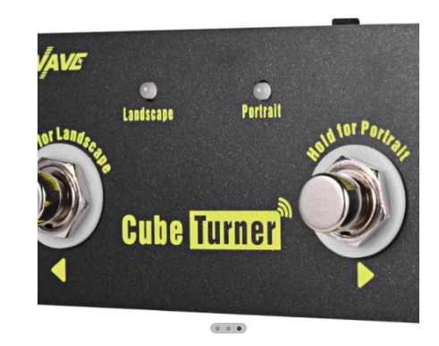 Pedal de Efeito Cuvave Turner Cubo