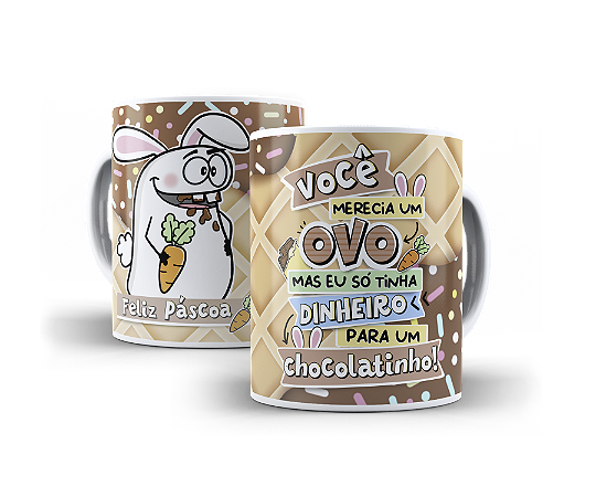 Caneca FLORK Páscoa