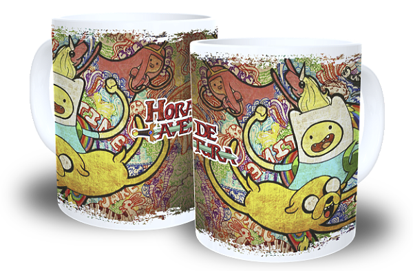 Caneca Hora de Aventura