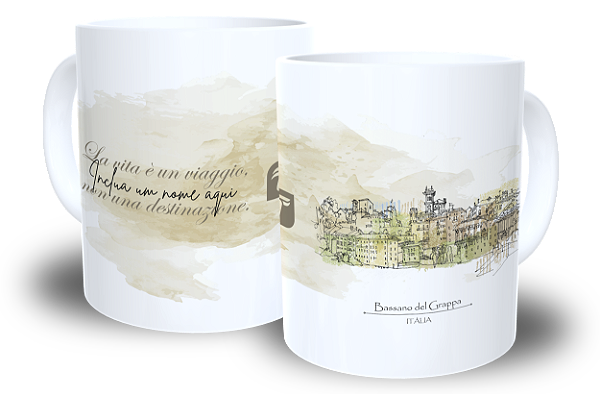 Caneca Cidades Italianas