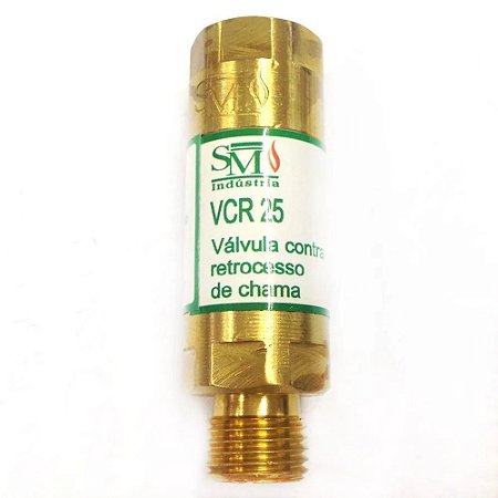 VÁLVULA CORTA CHAMA OXIGENIO  MAÇARICO
