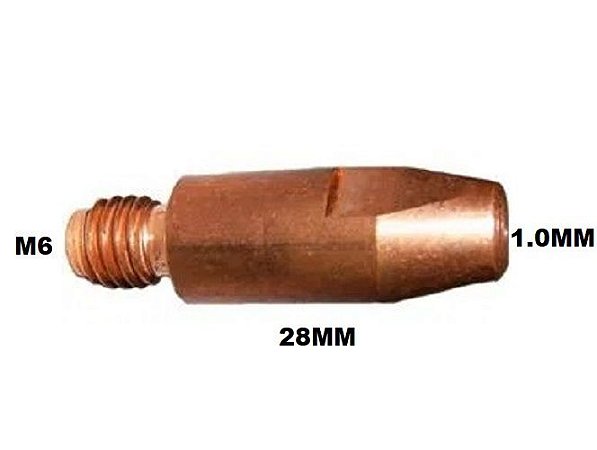 Bico De Contato Para Tocha Mig/mag 1.0Mm M6