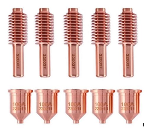 Eletrodo E Bico 100 A P/ Fonte Plasma Pmx 1650