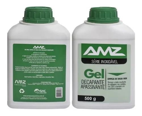 Gel Decapante Amazônia Limpa Inox 0,500G