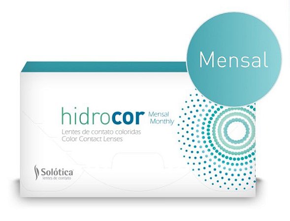 Lente de Contato Colorida Mensal