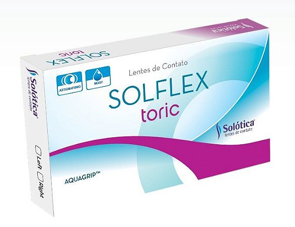 Lente tórica mensal