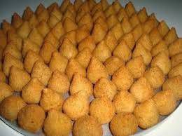 Mini coxinha - pacote 25 unid.-é só aquecer