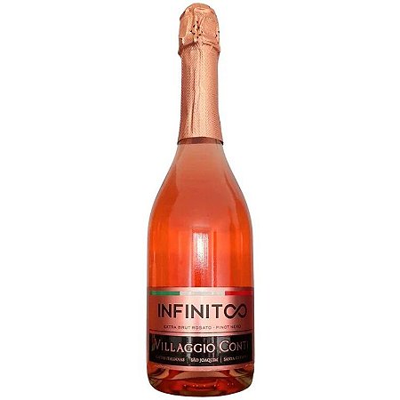 Espumante Villaggio Conti Infinito Extra Brut Rosé 750ml