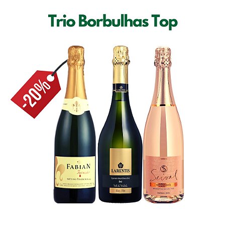 Kit Trio Borbulhas Top